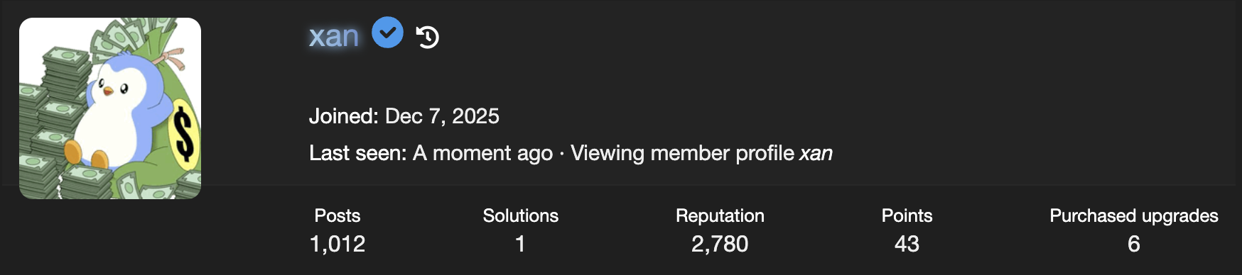 xan's profile on looksmax.org: 1,012 posts, 2,780 reputation